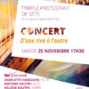 C’était il y a deux mois : le concert et le culte artistique au Temple, novembre 2023 !